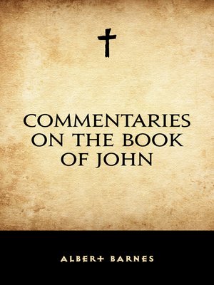 cover image of Commentaries on the Book of John